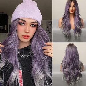 Morica Ombre Purple Cosplay Wig